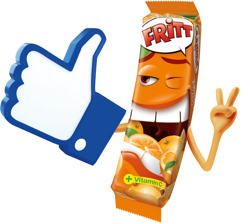 Charakter Orange Facebook Like