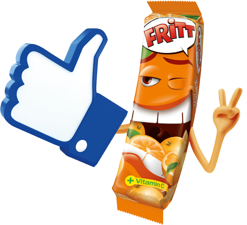 Charakter Orange Facebook Like